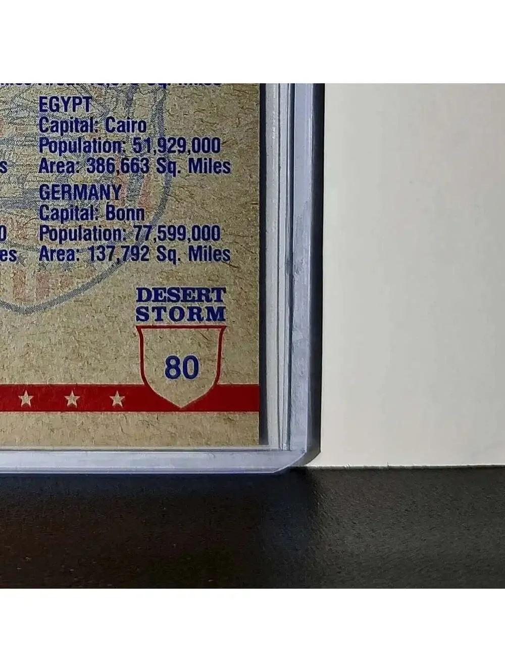 In Flight with A-7s 1991 Topps Desert Storm #80 Card